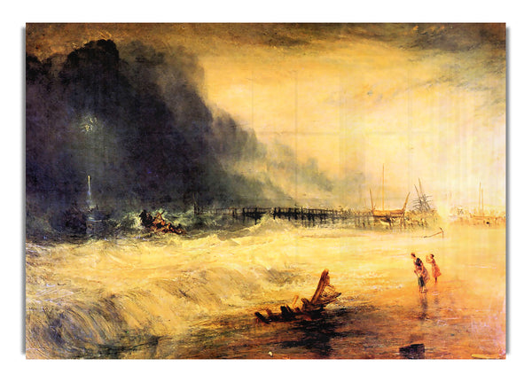 Stranded Ship By Joseph Mallord Turner