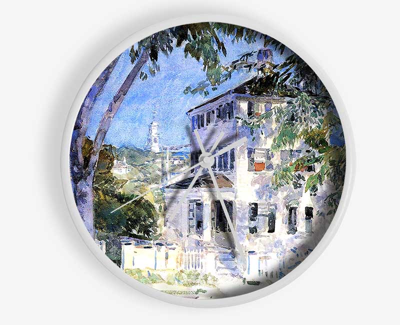 Hassam Street In Portsmouth Clock - Wallart-Direct UK