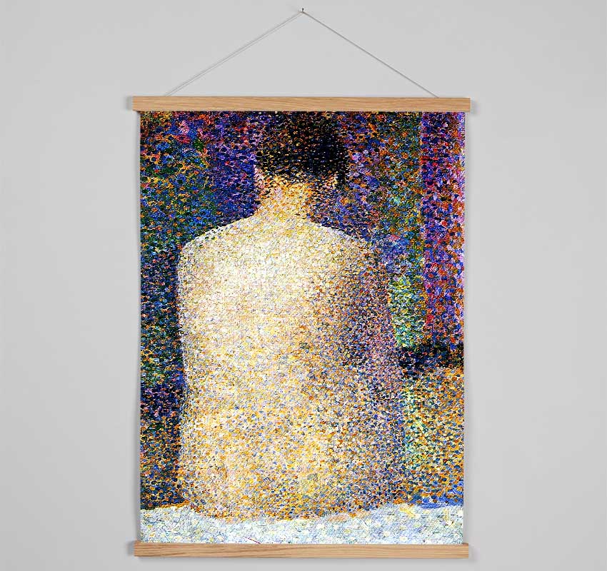 Seurat Study Of A Model 2 Hanging Poster - Wallart-Direct UK