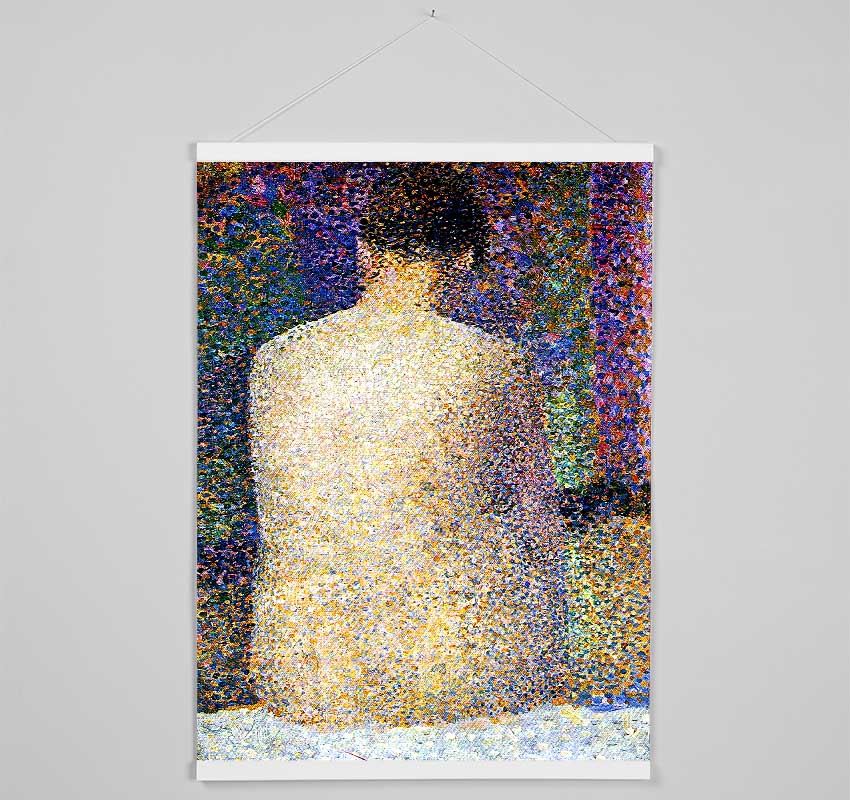 Seurat Study Of A Model 2 Hanging Poster - Wallart-Direct UK