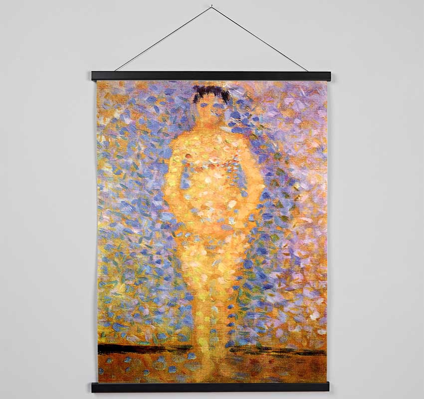 Seurat Study Of A Model Hanging Poster - Wallart-Direct UK