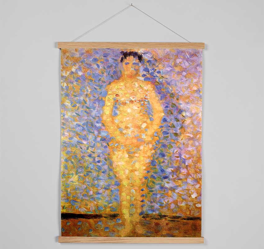 Seurat Study Of A Model Hanging Poster - Wallart-Direct UK