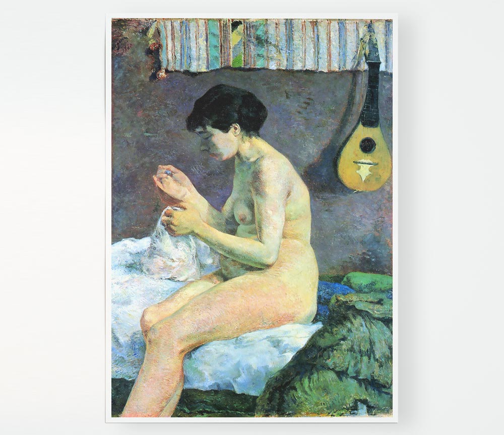 Gauguin Study Of A Nude Print Poster Wall Art