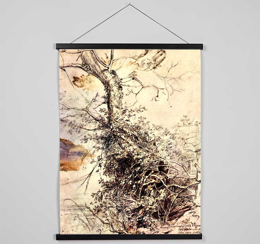 Rubens Study Of Tree Hanging Poster - Wallart-Direct UK