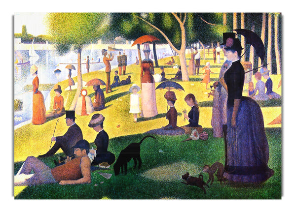 Sunday At La Grande Jatte By Seurat