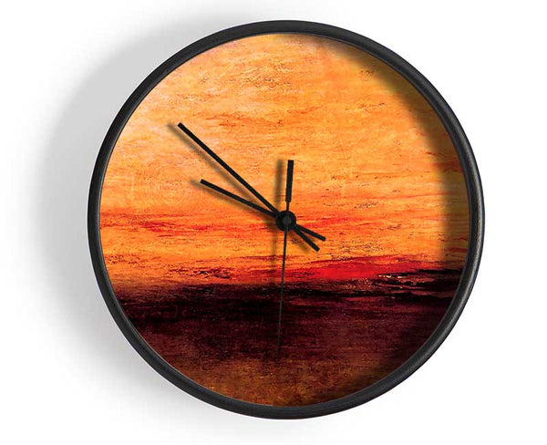 Joseph Mallord Turner Sunset Clock - Wallart-Direct UK