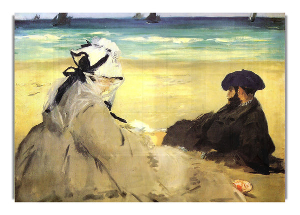 Sur_La_Plage_1873 By Manet