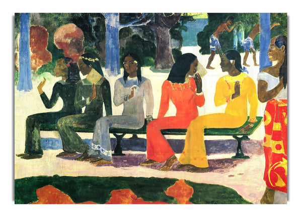 Ta Matete By Gauguin