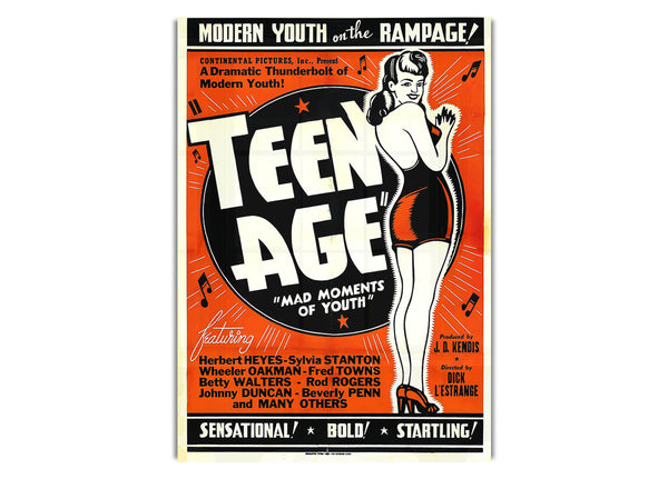 Teen Age 1944 Poster 1