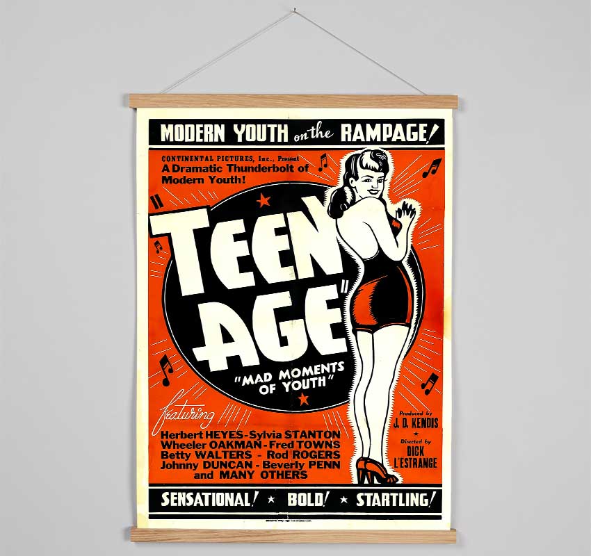 Teen Age 1944 Poster 1 Hanging Poster - Wallart-Direct UK