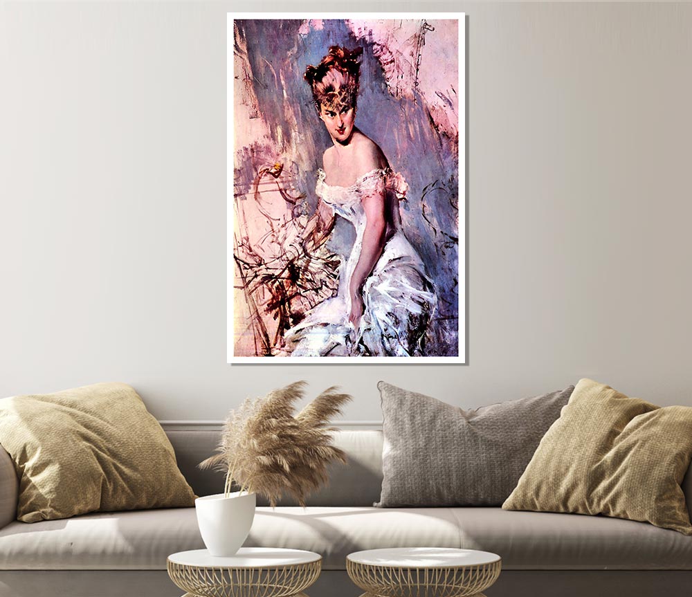 Giovanni Boldini The Actress Alice Regnault Print Poster Wall Art