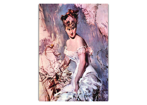 The Actress Alice Regnault By Giovanni Boldini