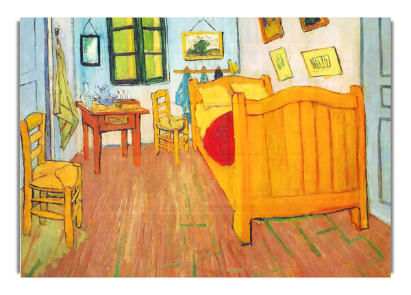 The Bedroom In Arles. Saint Remy By Van Gogh Art Classic