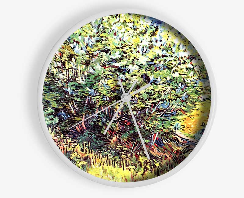 Van Gogh The Bush Clock - Wallart-Direct UK