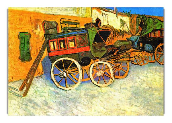 The Coach Of Tarascon By Van Gogh