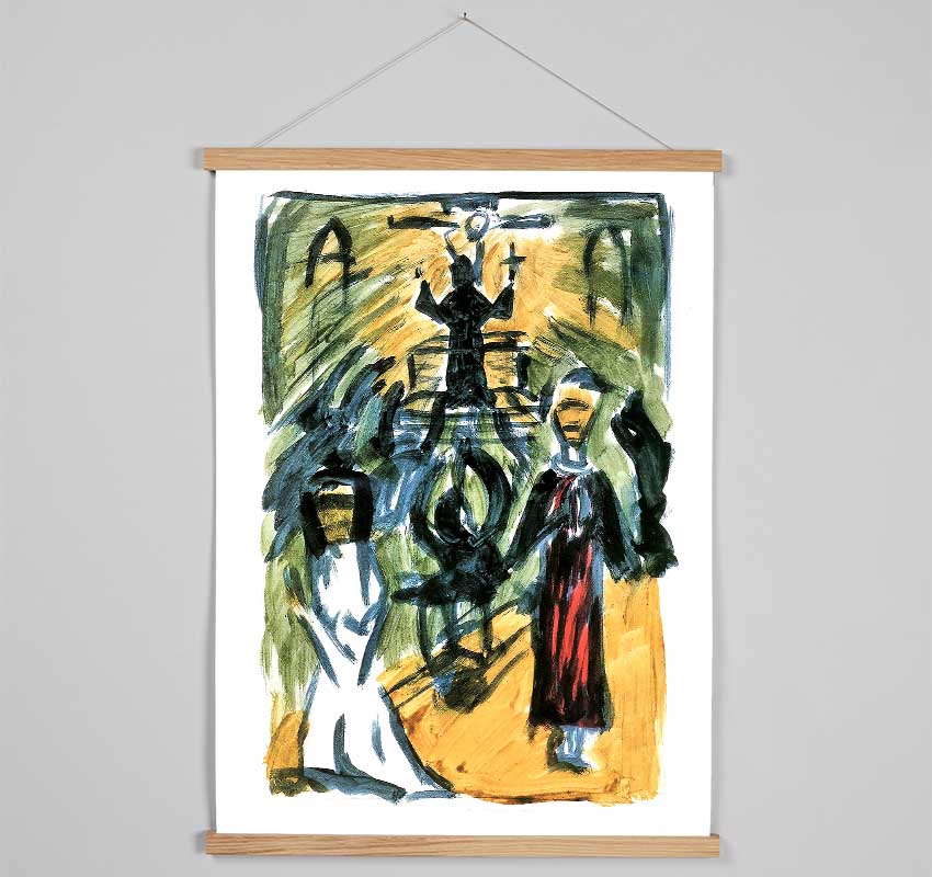 Walter Gramatte The Confession Hanging Poster - Wallart-Direct UK