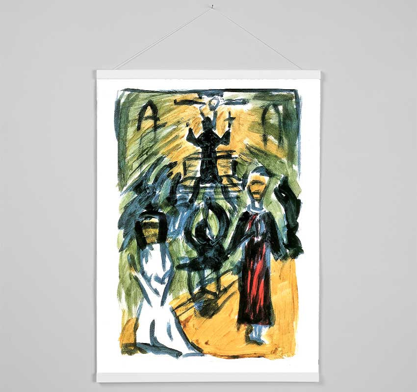 Walter Gramatte The Confession Hanging Poster - Wallart-Direct UK