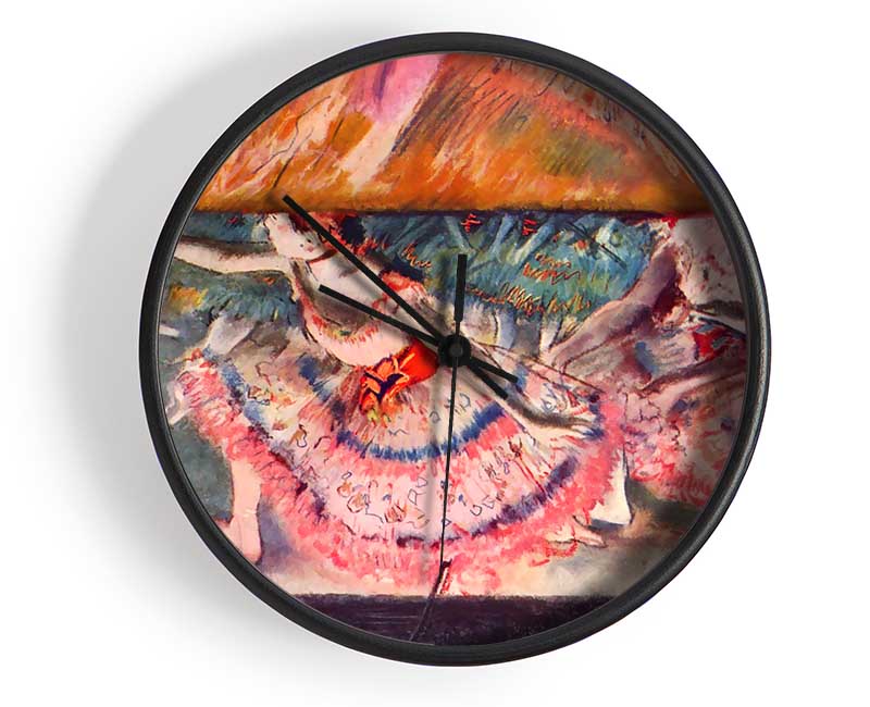 Degas The Curtain Falls Clock - Wallart-Direct UK