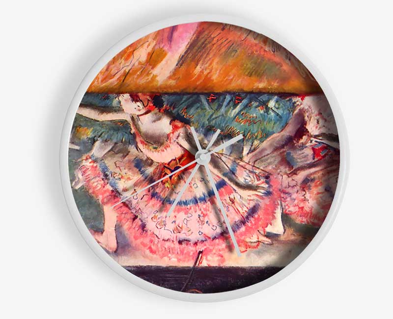 Degas The Curtain Falls Clock - Wallart-Direct UK