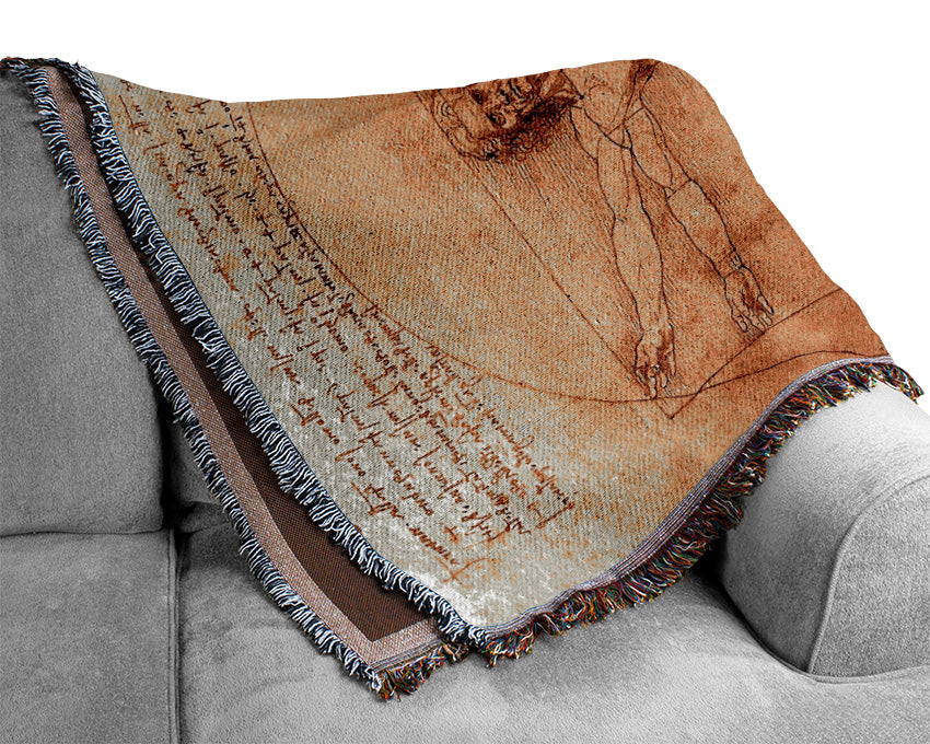 The Da Vinci Code Woven Blanket