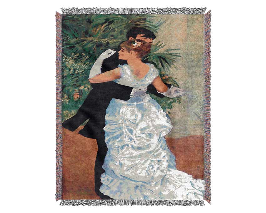 Renoir The Dance In The City Woven Blanket