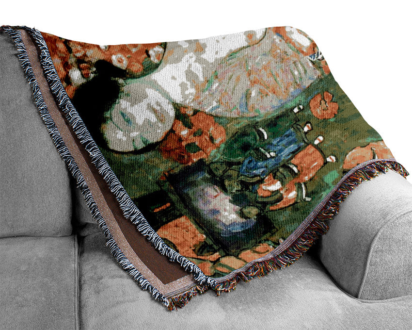 Klimt The Dancer Woven Blanket