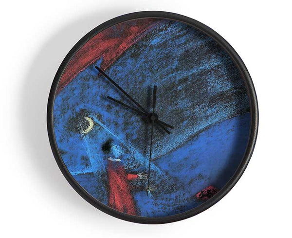 Walter Gramatte The Dreaming Boy 2 Clock - Wallart-Direct UK