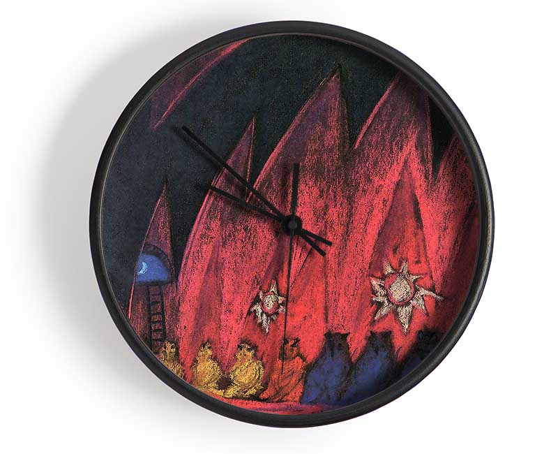 Walter Gramatte The Dreaming Boy 5 Clock - Wallart-Direct UK