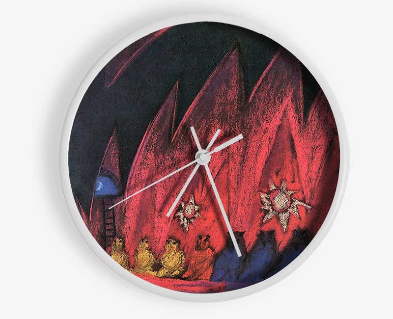 Walter Gramatte The Dreaming Boy 5 Clock - Wallart-Direct UK