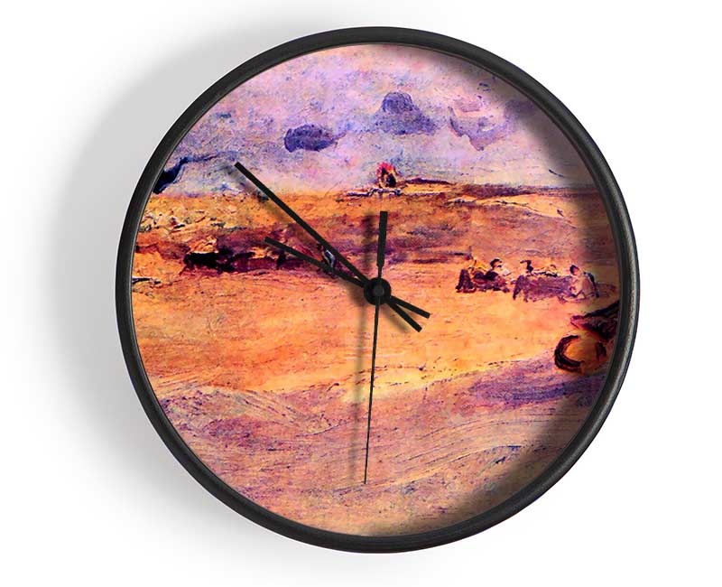 Van Gogh The Dunes Clock - Wallart-Direct UK