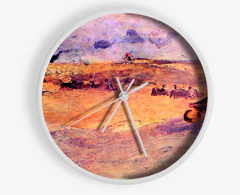 Van Gogh The Dunes Clock - Wallart-Direct UK