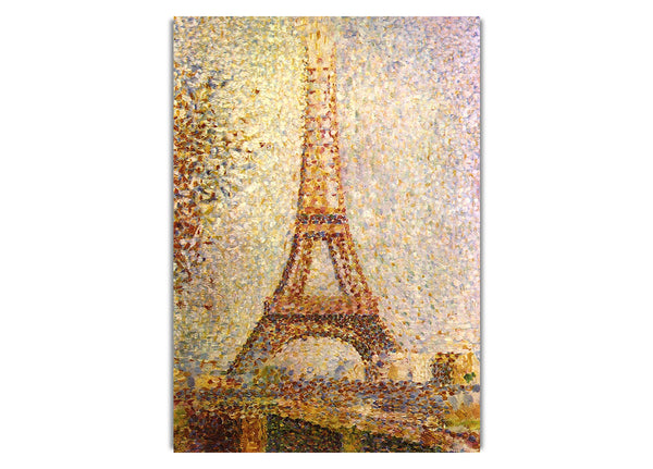 The Eiffel Tower By Seurat