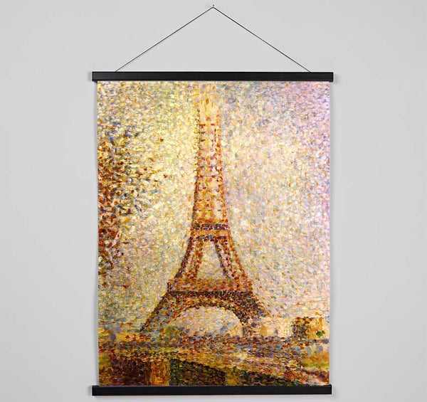 Seurat The Eiffel Tower Hanging Poster - Wallart-Direct UK