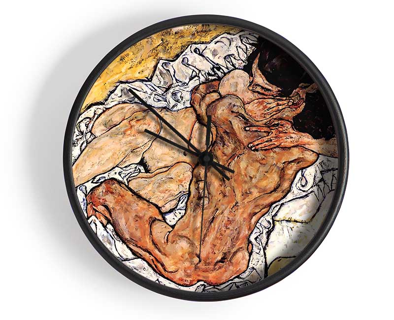 Schiele The Embrace Clock - Wallart-Direct UK