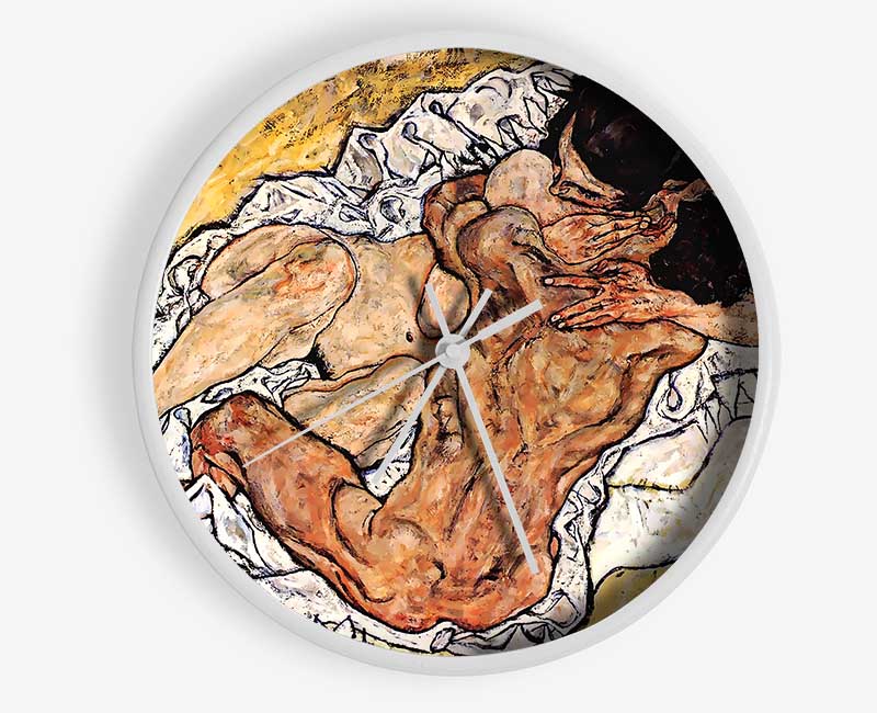 Schiele The Embrace Clock - Wallart-Direct UK