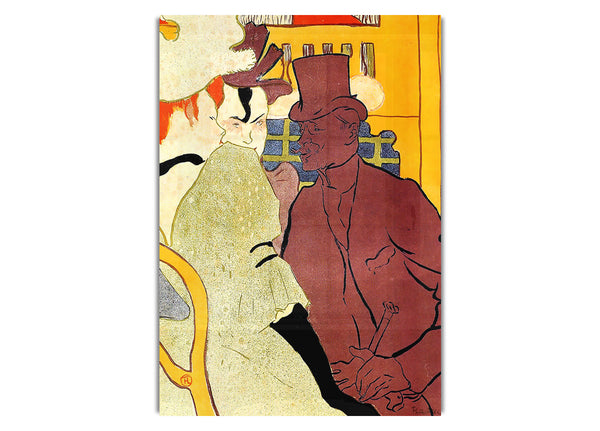 The English Man At The Moulin Rouge 2 By Toulouse Lautrec