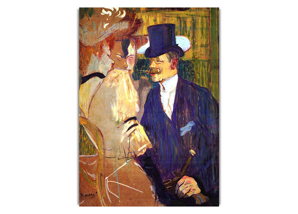 The English Man At The Moulin Rouge By Toulouse Lautrec