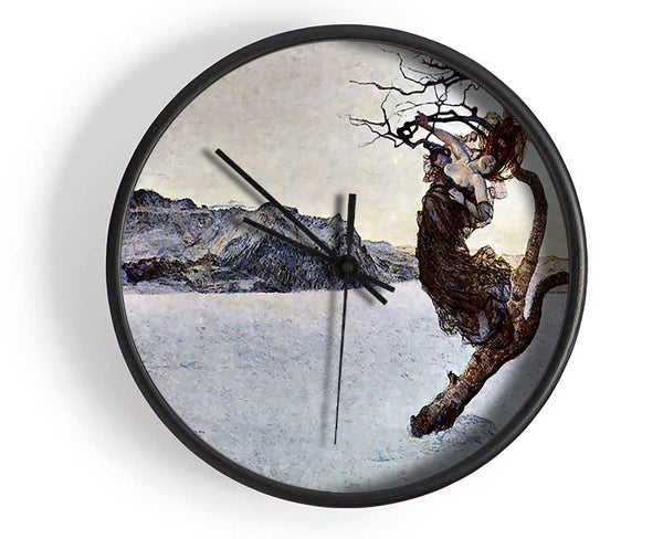 Segantini The Evil Mothers 1 Clock - Wallart-Direct UK