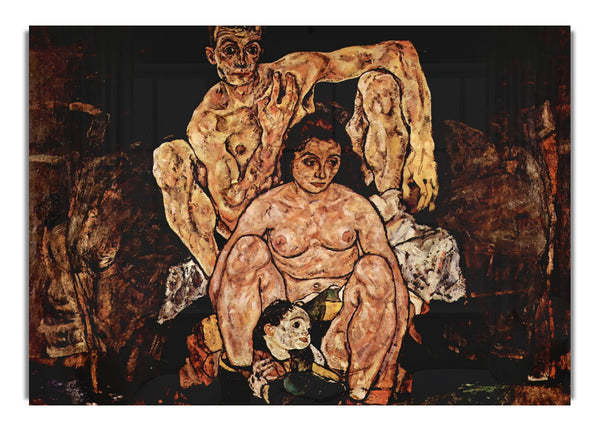 The Family By Egon Schiele