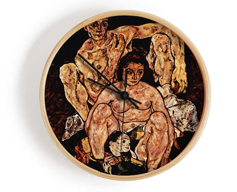 Schiele The Family Clock - Wallart-Direct UK