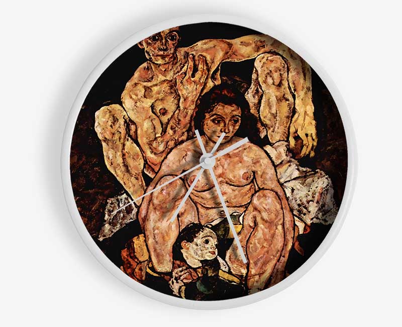 Schiele The Family Clock - Wallart-Direct UK