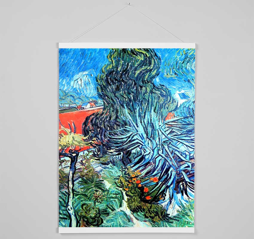 Van Gogh The Garden Of Dr. Gachet Hanging Poster - Wallart-Direct UK