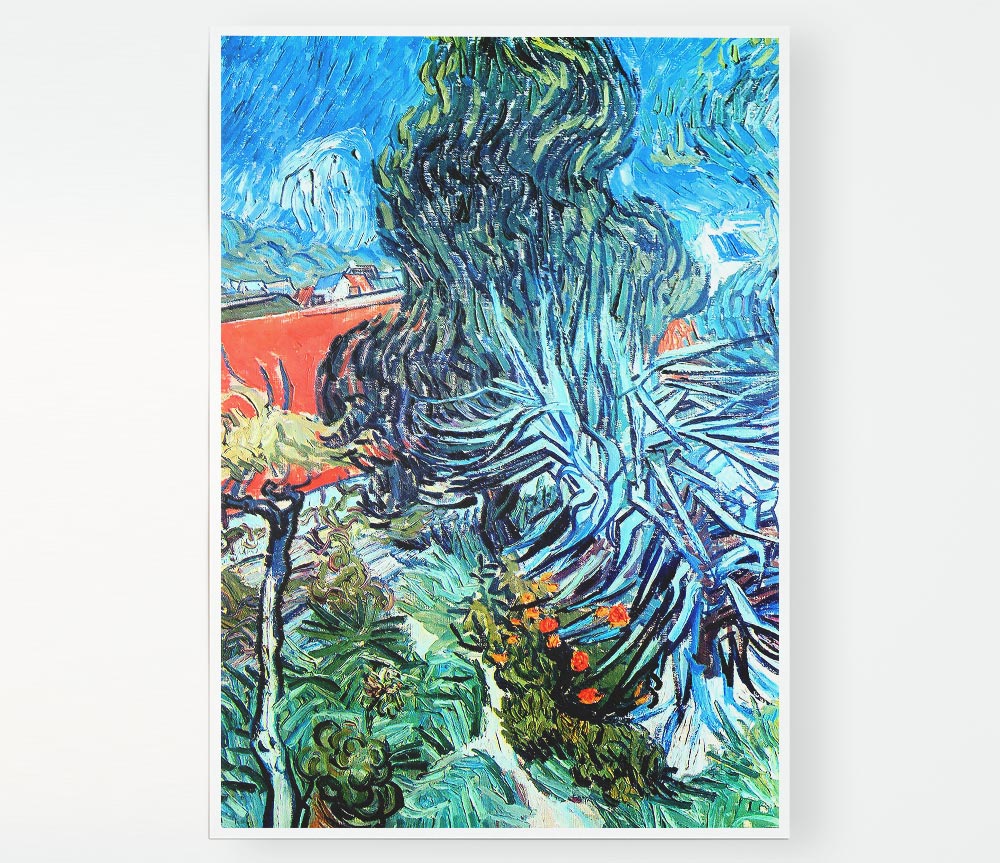 Van Gogh The Garden Of Dr Gachet Print Poster Wall Art