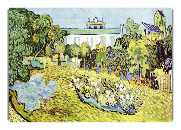 The Garden Of The Daubignys By Van Gogh