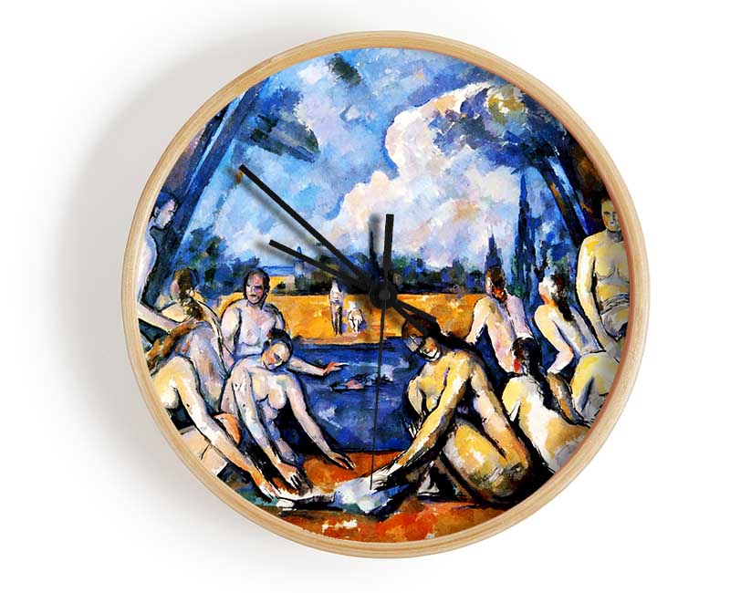 Gauguin The Gathering Clock - Wallart-Direct UK