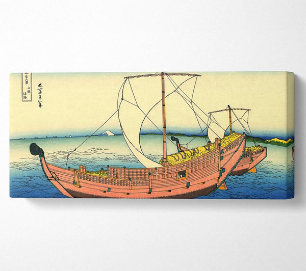 Hokusai The Kazusa Sea Route