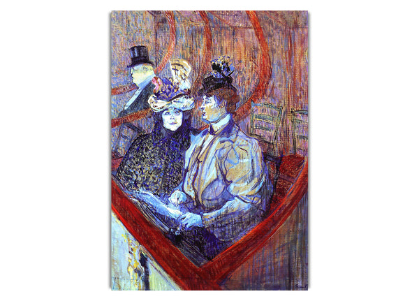 The Loge By Toulouse Lautrec