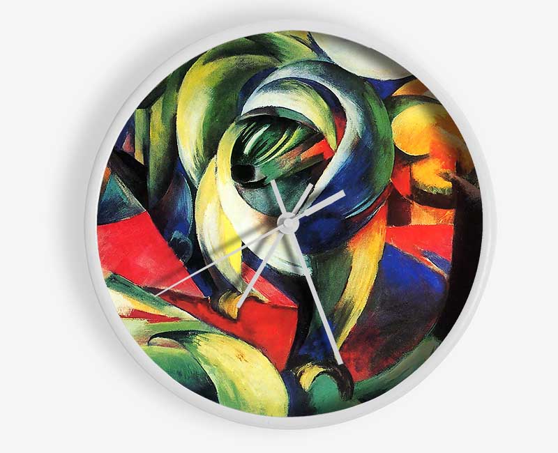 Franz Marc The Mandrill Clock - Wallart-Direct UK