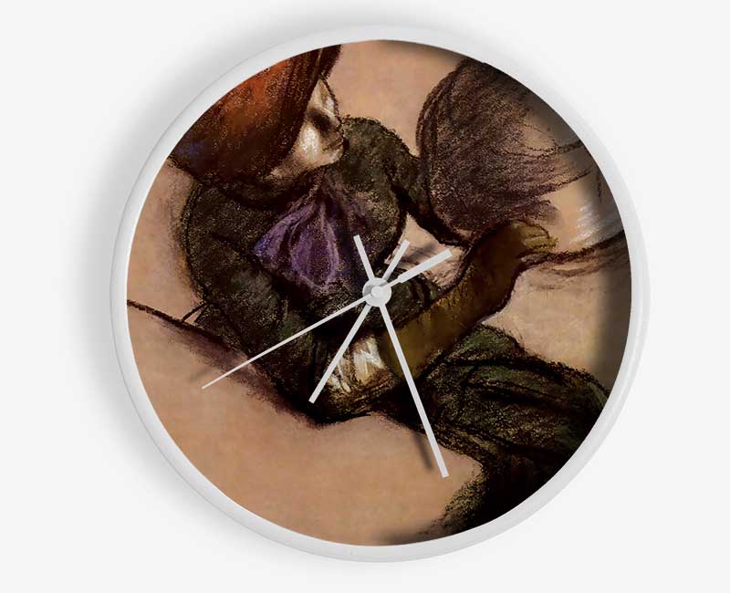 Degas The Milliner Clock - Wallart-Direct UK