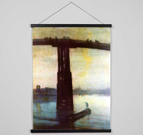 Whistler The Old Battersea Bridge Hanging Poster - Wallart-Direct UK